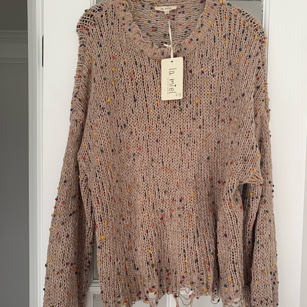 La Miel Confetti Sweater